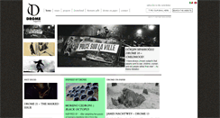 Desktop Screenshot of dromemagazine.com